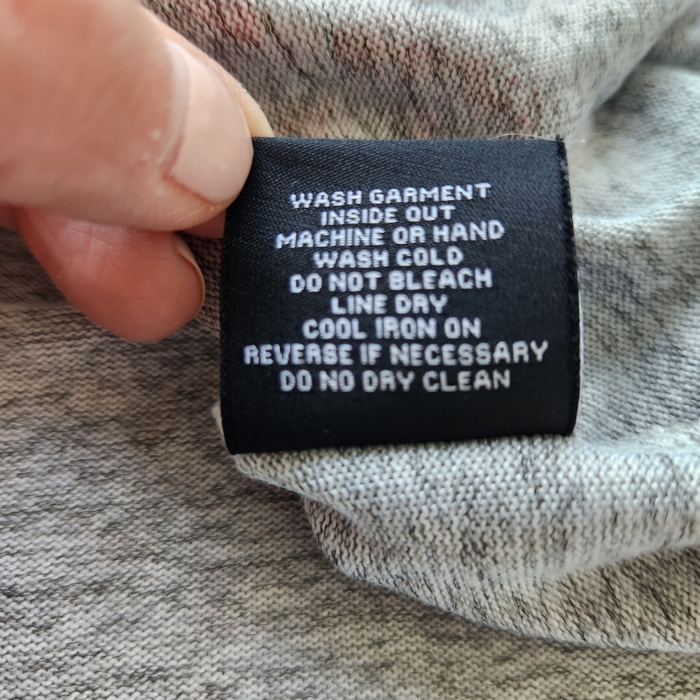 Holiday Sweater Girl & Dog Polka Dots Gray Studs Studded Whimsical Glam - Picture 12 of 16